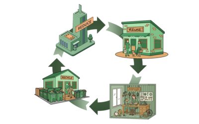 The industry of second-hand shops: learning happens together