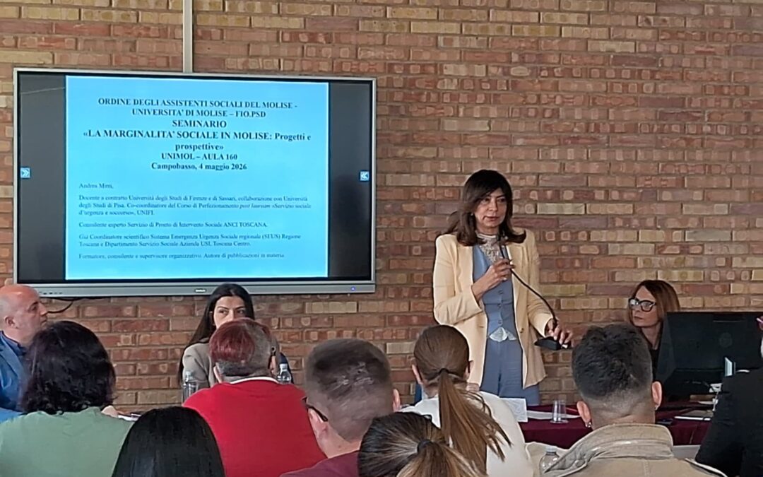RESCALE Project Dissemination at the Social Work Conference in Molise, Italy
